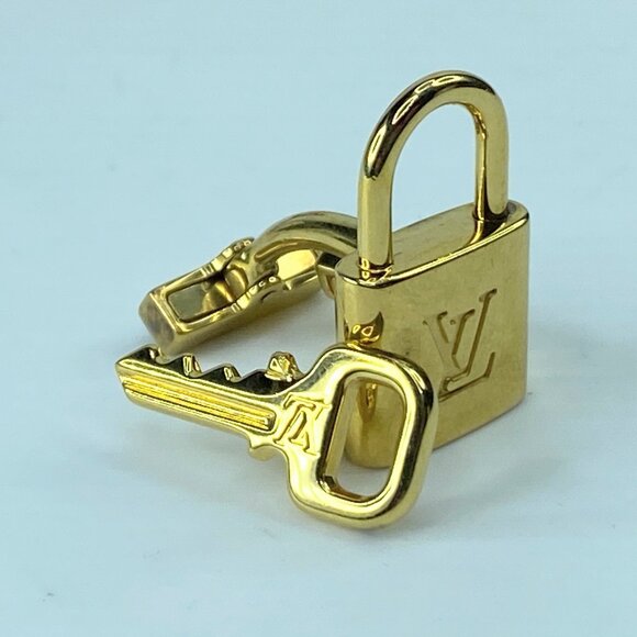 LOUIS VUITTON Damier Ebene Buton de Manchette Cadena Cuffs GS415 - Picture 10 of 10